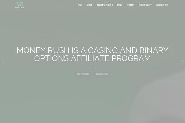 North theme site design template sample