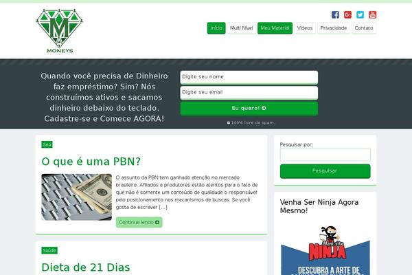 moneys.com.br site used Goodpress-pro