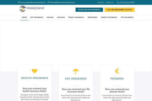 moneysave.ie site used Divi-theme