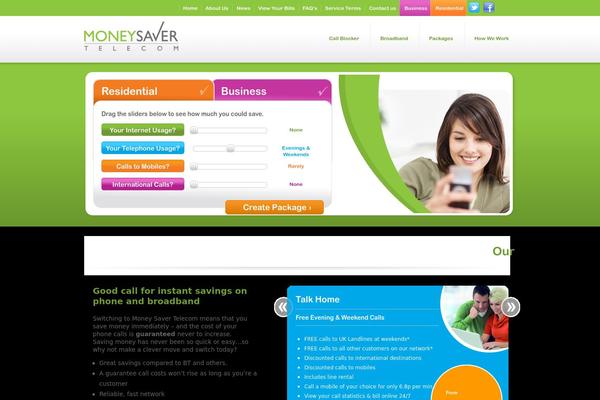 Starkers theme site design template sample