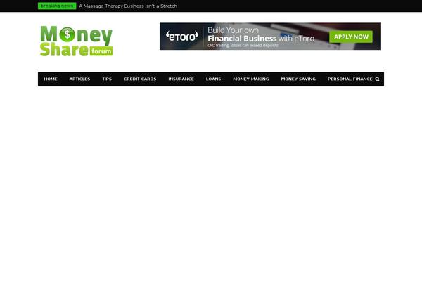 Nanopress theme site design template sample