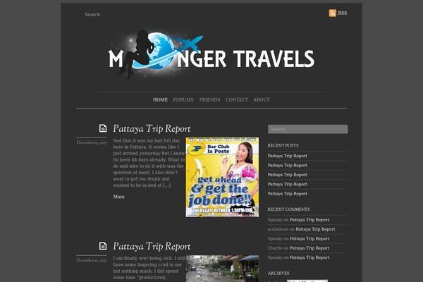 Elemin theme site design template sample