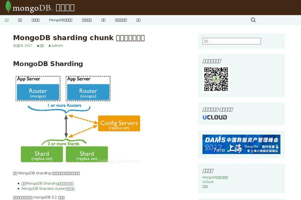 Dux theme site design template sample