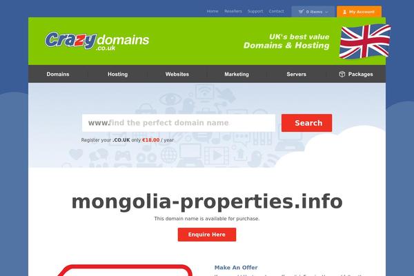 mongolia-properties.info site used fGreen