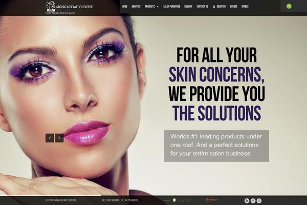 Lensa theme site design template sample