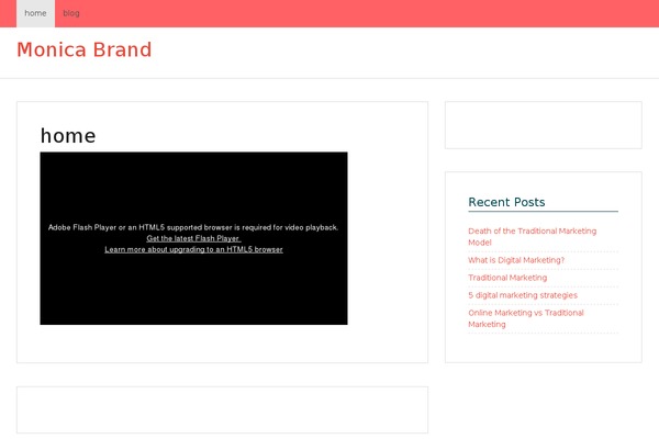 WinterDream theme site design template sample