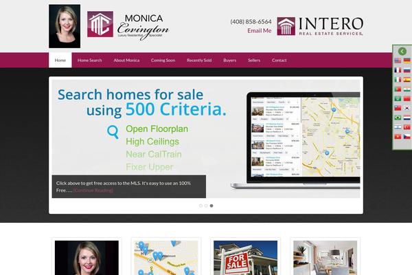 Venture theme site design template sample