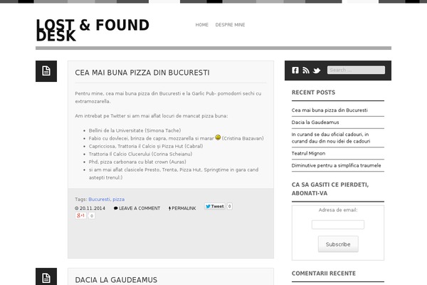 Gordon theme site design template sample