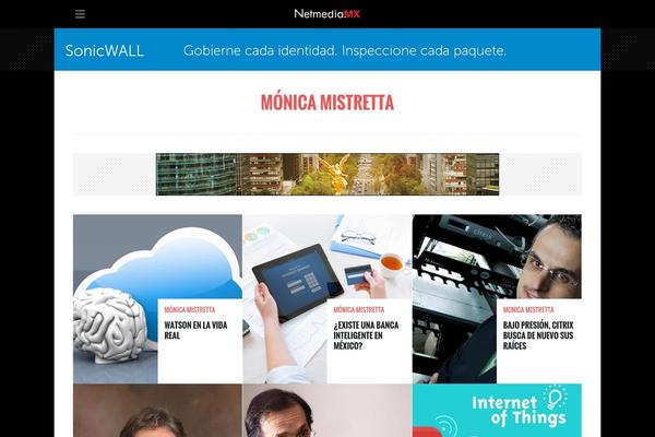 monicamistretta.com site used Netmedia