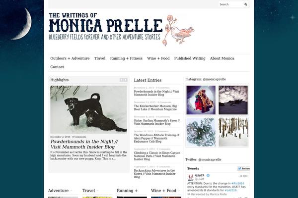 Unspoken theme site design template sample