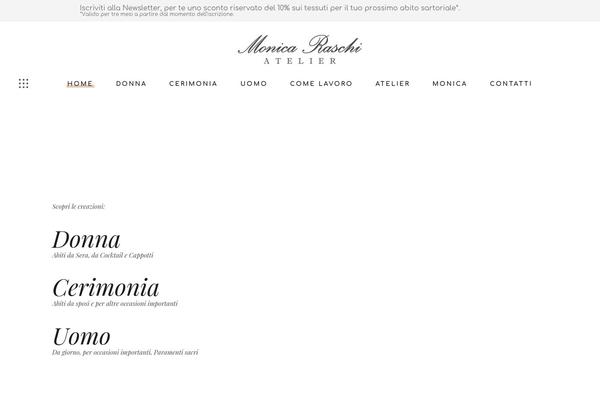Marée theme site design template sample