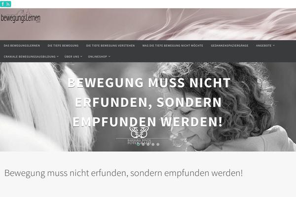 Nirvana theme site design template sample