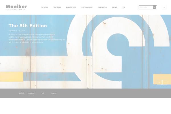 Collective theme site design template sample