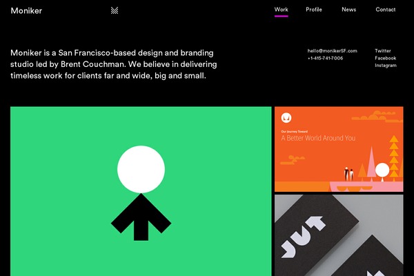 Semplice4 theme site design template sample