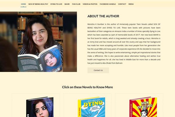 VEDA theme site design template sample