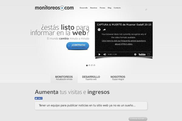 Nova theme site design template sample