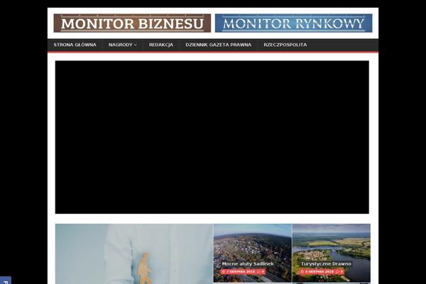 Barcelona theme site design template sample