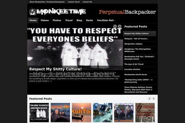Magazinum theme site design template sample