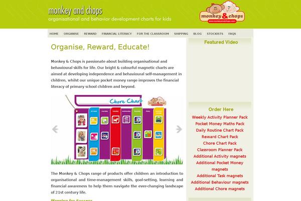 monkeyandchops.com site used Vertical