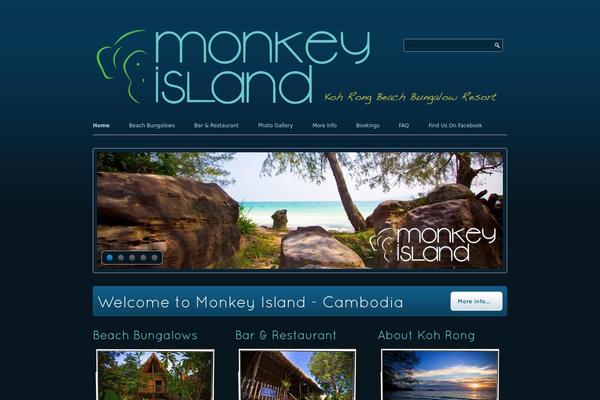 Cloudy theme site design template sample