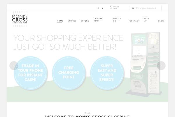 Mega theme site design template sample