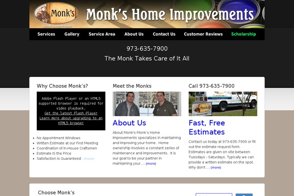 Site using Menu-in-post plugin