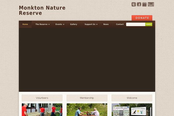 Site using Cool Timeline plugin