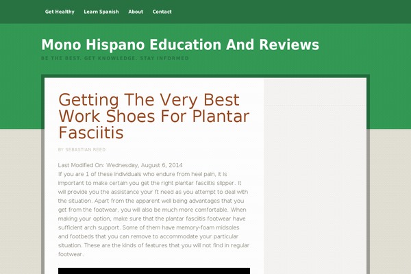 Going Green Pro theme site design template sample