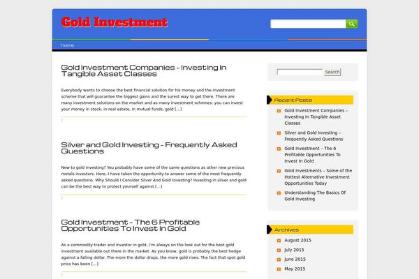 Arb theme site design template sample