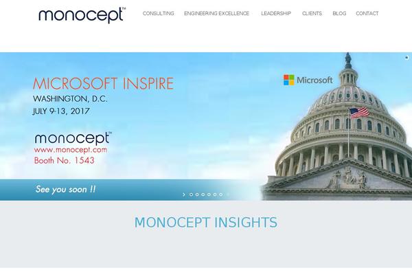 monocept.com site used Monocept