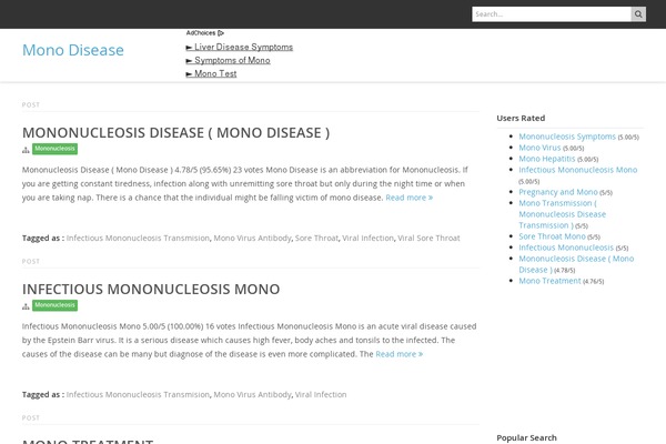 monodisease.org site used Sark Press