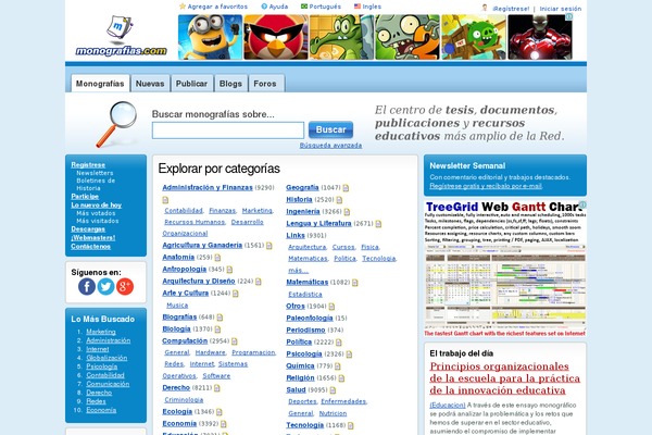 monografias.com site used Wikilogy