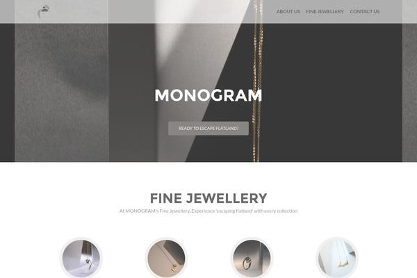 monogram-design.com site used Zerif Pro