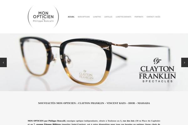 Proyecto theme site design template sample