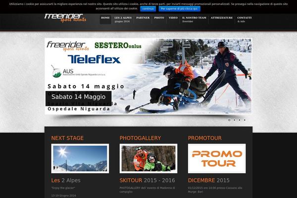 Amoveo theme site design template sample