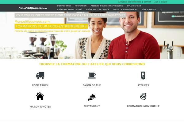 OceanWP theme site design template sample