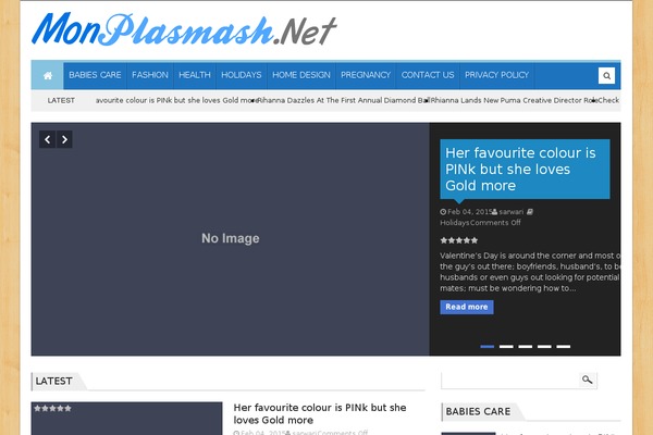 Megnet theme site design template sample