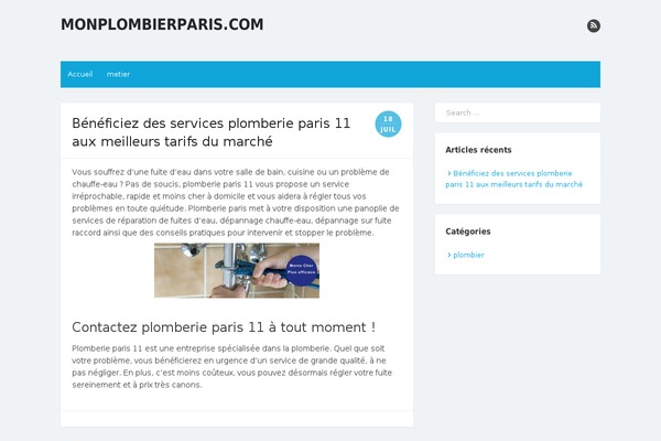 The Box theme site design template sample