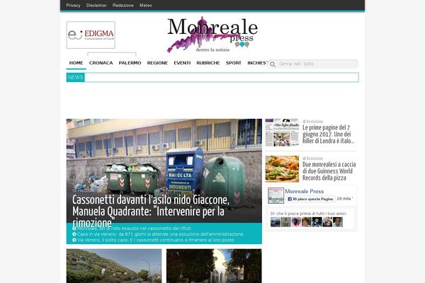Site using Italpress-video-oop plugin