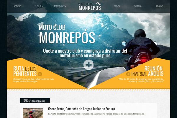 Nexus theme site design template sample