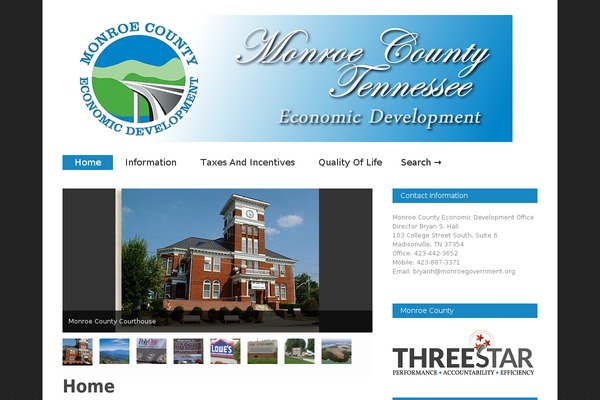 Gonzo theme site design template sample