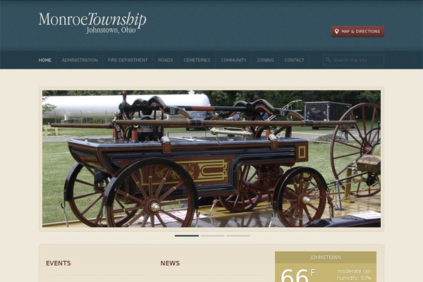 Site using Awesome Weather Widget plugin