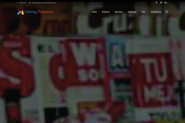 Alpine theme site design template sample