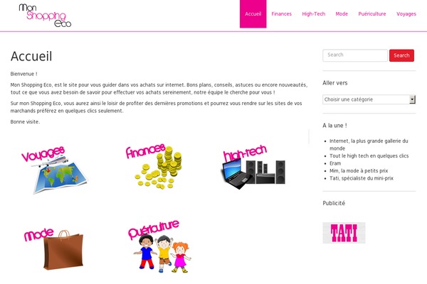 Future theme site design template sample