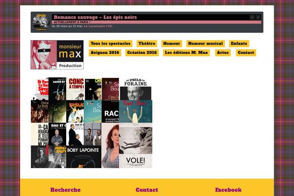 Handbook theme site design template sample