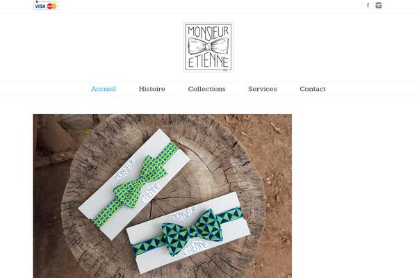SeaSun theme site design template sample