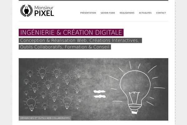 Pallas theme site design template sample