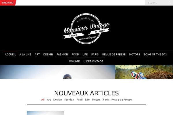 Site using Theia-sticky-sidebar plugin
