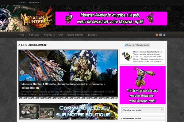 Site using Advanced Twitter Profile Widget plugin