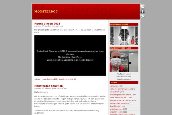 Anarcho Notepad theme site design template sample